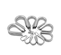 Serre-câble en acier inoxydable 304, 5 à 50 pièces, M2/M3/M4/M5/M6/M8, manchon de câble, accessoires for câbles(M5-50PCS)