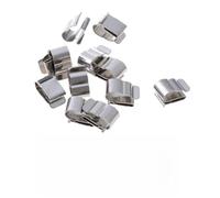 Serre-câble en acier inoxydable pour panneau solaire pour fixation de fil PV, matériau 301, bord lisse, sans bavures, avec économie d'espace et transmission sécurisée pour câbles photovoltaïques dans