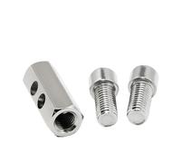 Serre-câble en acier robuste de 4/5/6 mm, fixation métallique réglable, lot 10/20 pièces pour Vie(5mm-10pcs)