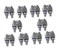 Serre Cable Etrier 3mm INOX (Lot de 10) INOX 316 - A4