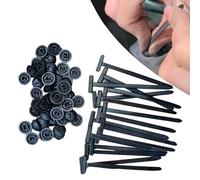 Serre Cable, Lot De 100 Boucles Universelles En Nylon, Multipurpose Plasti Cable Ties Tool, Heavy Duty Self-Locking Nylon Zip Ties Holder Pour Réparation Quotidienne Devoiture,Fixation Rapide Et Trou