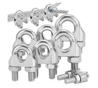Serre-câble métallique Câble métallique en acier inoxydable, serre-câble, boulon U, selle(10PCS-(M3))