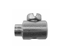 Serre cable moto 2 composants (diam 8mm - long 13mm) (blister de 25 pieces) (00425000-025) -algi-