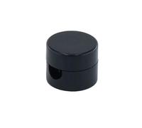Serre-câble noir 19 x 18 mm F-Bright - Idéal pour organiser les câbles dans les espaces restreints et maintenir l'ordre dans les installations électriques.
