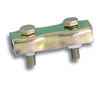 Serre câble plat 2 boulons 6mm acier zingué - CHAPUIS - 310/6Z