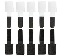 Serre-câbles auto-adhésifs - 2,8 x 9 x 0,2 cm - Sangles d'organisation de câbles en nylon multi-usages - Organisateur de câbles réutilisable - Pour la maison, le travail, la cuisine