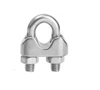 Serre-câbles de Type U en acier inoxydable M5 M3, Clip de câble en acier, boulon en U, attache de selle, tendeur de corde à linge, outil matériel, 1 à 10 pièces(M3-5PCS)