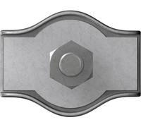 Dörner & Helmer Pince serre-câbles 4814384 2 mm acier galvanisé zinc 20 pièces