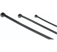 Serre-câbles Hama (L x l) 100, 150, 200 mm, mm, mm x 0.25 cm 150 pc(s) noir