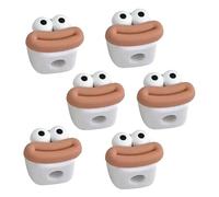 Serre-câbles magnétiques, mignons, serre-câbles pour bureau, support de fil auto-adhésif magnétique | 6 serre-câbles amusants peu encombrants - Organisateur de câbles polyvalent pour et