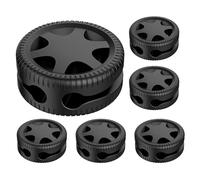 Serre-câbles Pour La Gestion Des Câbles | Silicone Multifonctionnel,Clips de Bureau pour Garder les Câbles En Ordre - Pour Téléphone Tablette USB Ordinateur Table De Chevet Salle D'étude Et Dortoir