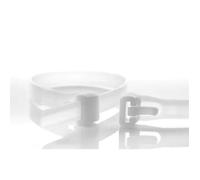 Serre-câbles Réutilisables 100mm, Naturel, Polyamide, Lot de 100