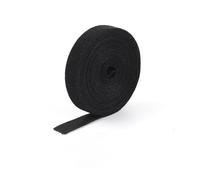 Serre-câbles réutilisables en nylon coupé de 5,0 m, for le rangement des câbles données informatiques, d'alimentation, gestion et protection - Installation Facile(Black,14.5mm)