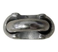 Serre-câbles 827907 3 mm M4 acier galvanisé 10 pc(s)