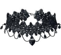 Serre-cou Gothic de Gothicana by EMP - Dark Stone Heart - pour Femme - noir Standard