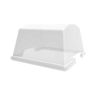 EDA Serre de culture Compatible Espace Potager Veg&Table Aromatique 37,6×37×H21,6 cm Transparent