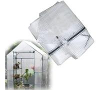 Serre de Jardin,143x73x195cm Couverture de Serre de Culture en PE, Serre de Jardin Couverture de Serre de Plain-Pied,Protection Contre Le Froid Et Le Gel (Non Compris Le Support De Fer)