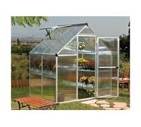 Serre de jardin 2. 3m² argent - - 701636