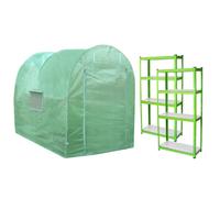 Serre Polytunnel 19mm 2.5m X 2m Avec Étagères