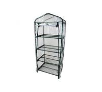 Linxor - Serre de Jardin 4 étagères 69 x 49 x 160 cm Transparente en Plastique PVC