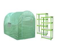 Serre Polytunnel 19mm 4m X 2m Avec Étagères