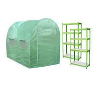 Serre Polytunnel 25mm 4m X 2m Avec Étagères