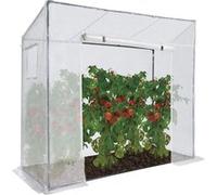 IDMarket - Serre de Jardin Blanche Toutes Saisons avec fenêtre et Porte zippée