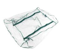 Serre de Jardin de Plain-Pied 160 x 69 x 49 cm, Serre Chaude intérieure et extérieure pour Plantes et Fleurs avec Couverture en PVC