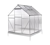 Serre de Jardin en Plaques de Polycarbonate Cadre en Aluminium Protection UV