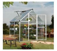 Canopia by Palram Serre de Jardin Hybrid 2.3m² (Verte) Cadre en Aluminium, Panneaux en Polycarbonate, Résistant aux UV