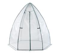 Serre de jardin Hunze 200 x 240 cm blanc vert