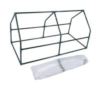 Serre de Jardin Kuuleyn, kit de Plantes de Jardin de Fleurs, Tente de Serre Portable d'intérieur à Cadre en Acier Robuste et Coupe-Vent, résistante au Gel et à la Chaleur, pour la (120 * 60 * 60cm)