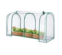 Serre de Jardin Lot de 2 Housses Protection Pliables for Plantes Jardin, lit surélevé, Petite Serre, Cage , Portable, Mini-Couverture for protéger Les Fruits(1pcs)