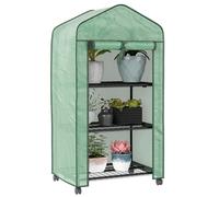 Serre de Jardin Outsunny PE 69x49x130cm Vert