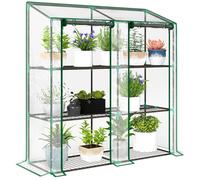 Serre de jardin Outsunny Plastique 143x46x151cm Transparent