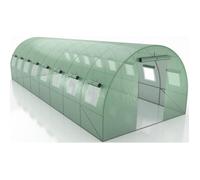 Serre de Jardin - PE armé - 24m² - Vert - Protection anti-UV