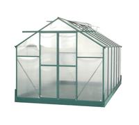 Serre de jardin 10.37m² vert Habrita sr4224j Vert G