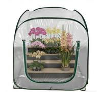 Serre d'extérieur transparente et pliable en PVC pour jardinage par temps froid, protection contre le gel et le gel, utilisation en Pa