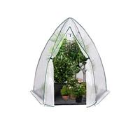 IDMarket - Serre d'hivernage Dôme Maxi Format 250 x 250 x 200 cm Balcon et terrasse