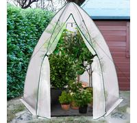 Serre D'hivernage Dôme Maxi Format 250 X 250 X 200 Cm Blanc