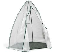 Serre d'hivernage forme dôme Tipitaka - TERRE JARDIN - 6 m² - porte zippée - fenêtre d'aération