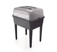 Serre d'intérieur - Prosperplast - Respana - 83 litres - Anthracite - Couvercle transparent