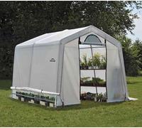Serre En Aluminium Avec Étagères 300X300XH240CM Jardin Mobilier