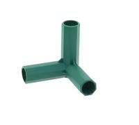 Serre en PVC 16 mm - Connecteurs articulés de la structure de jardin, kit d'assemblage du cadre de jardin | Connecteurs meubles à cadre serre 16 Mpvc 5 types support stable poids