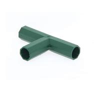 Serre en PVC 16 mm - Connecteurs articulés de la structure de jardin, kit d'assemblage du cadre de jardin | Connecteurs meubles à cadre serre 16 Mpvc 5 types support stable poids