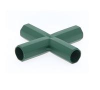 Serre en PVC 16 mm - Connecteurs articulés de la structure de jardin, kit d'assemblage du cadre de jardin | Connecteurs meubles à cadre serre 16 Mpvc 5 types support stable poids