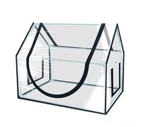 Serre en PVC transparent avec design imperméable pour balcon et jardin, offrant une isolation pour une croissance optimale des plantes et une protection contre les intempéries