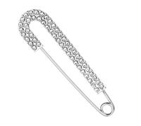 Serre-épingle à robe - Clip anti-exposition en strass zircon, accessoire de fermeture de chemise vintage, outil de fixation de tenue décorative | Épingle élégante avec conception à prise sécurisée, Se