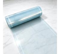 Serre Feuille de Toit Transparente 100 x 1800 cm Résistants Aux UV Plaque de Toiture Flexible Résistante pour Horticulture, Jardinage, Agriculture, Auvent, 1.8mm