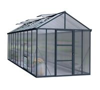 Serre Glory en polycarbonate 2,45 x 6,03 m Palram - Canopia